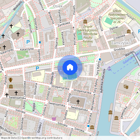 ul. Tobiasza, Śródmieście, Gdańsk, pomorskie