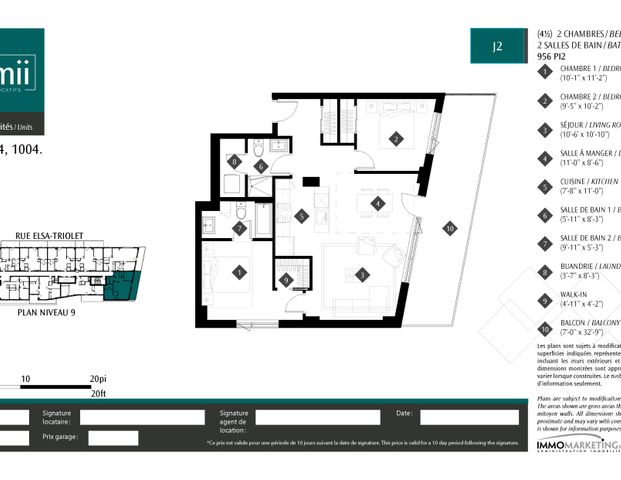 Appartements de luxe4½ à louer - Photo 1