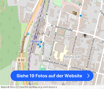Großzügige Dreiraumwohnung in der Greizer Neustadt - Foto 1