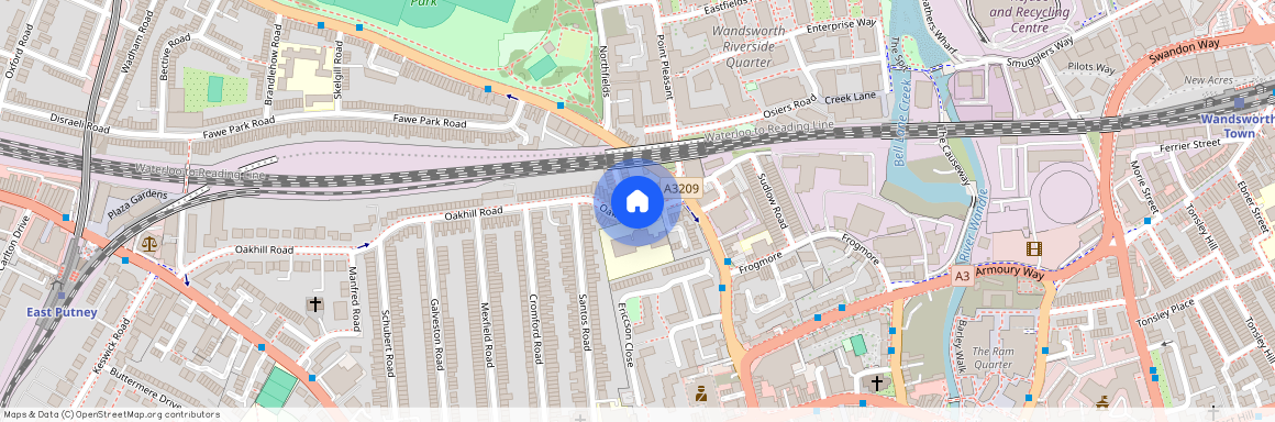 Oakhill Road, Putney, London, SW15
