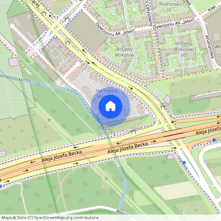 al. Aleja Polski Walczącej, Czerniaków, Mokotów, Warszawa, mazowieckie