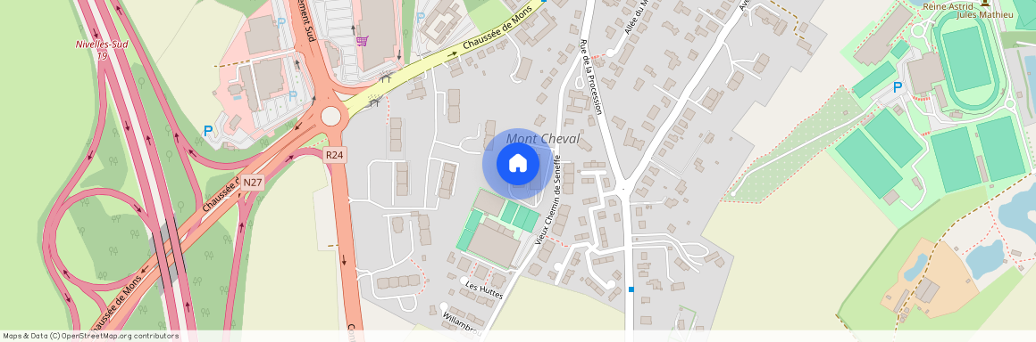 Vieux Chemin de Seneffe, 19, 79, 1400, Nivelles