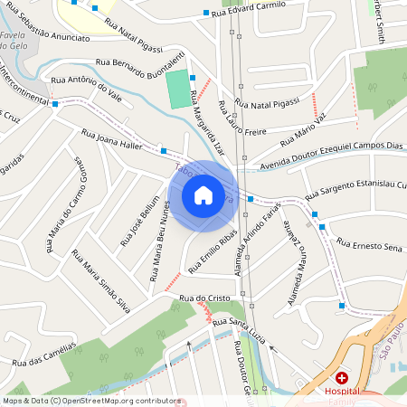 Rua Daniel Cavalcante de Meireles, Jardim Pazini, Jardim Jussara, São Paulo