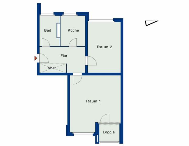 Tauschwohnung 2 Zimmer Schöneberg - suche mind. 3 Zimmer - Foto 1