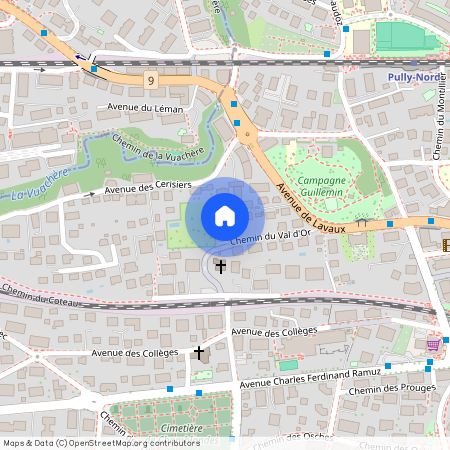 1009, Pully, Chemin du Val-d'Or, 10