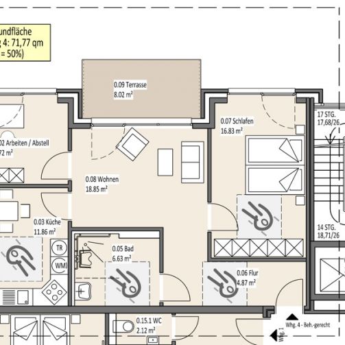 Seniorenwohnung in Bestlage - Foto 1