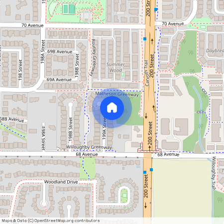 google map, Township of Langley, Township of Langley, Metro Vancouver, V2Y 3B7