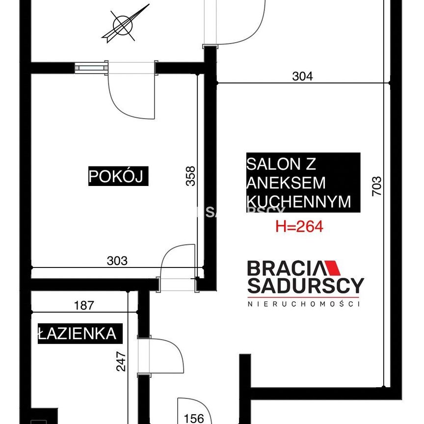 Nowe mieszkanie 39,7m2 |2 pokoje |Balkon |Parking - Фото 1