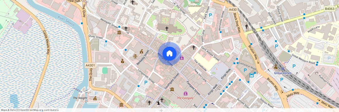 Westgate Street, City Centre, Gloucester, GL1