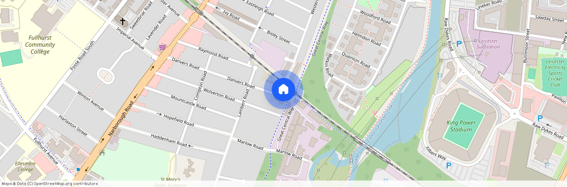 Flat 20, 137 Danvers Road, Leicester £895 PCM