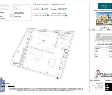 Appartement à louer 2 pièces 39.8m² - Photo 3