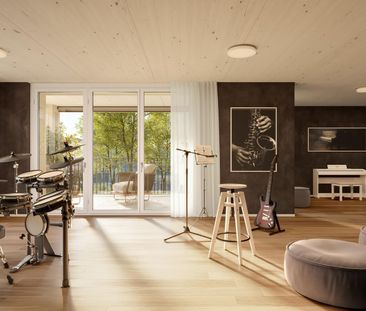 1.5 Zimmer, 43 m², 4. Stock - Photo 1