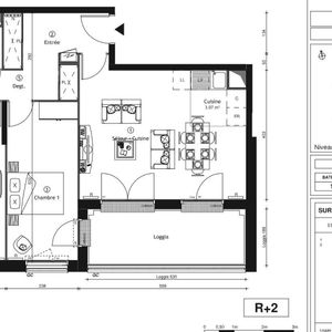 location Appartement T3 DE 68.1m² À LOMME - Photo 3