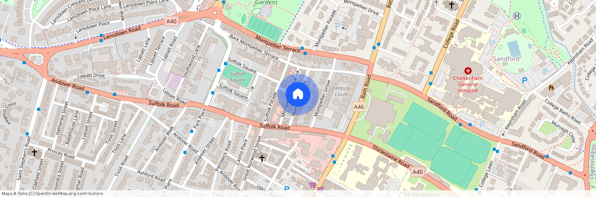 Montpellier Villas Cheltenham GL50