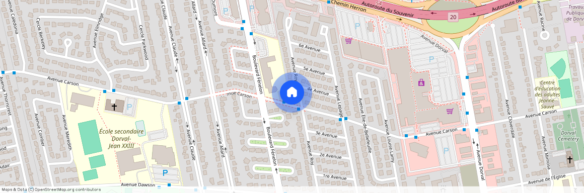 1055 Avenue Carson, Dorval, Dorval, Ile de Montréal, H9S 5T8