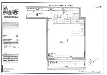location Appartement T1 DE 39.3m² À COLOMBES - Photo 2
