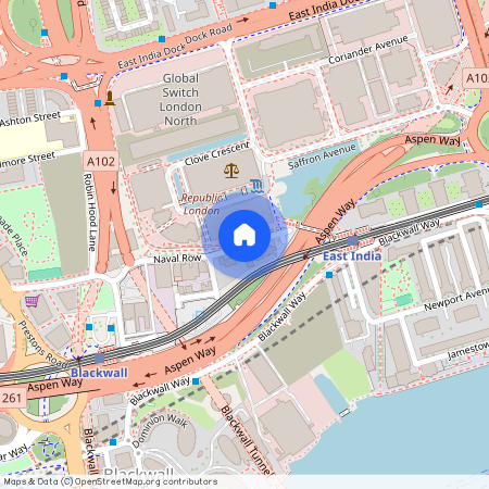 Naval Row, London, E14