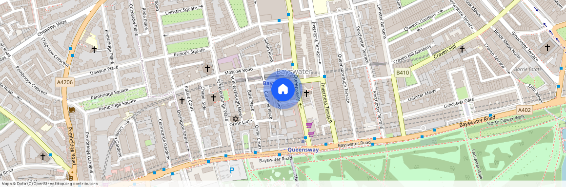 Queensway, Queensway, W2