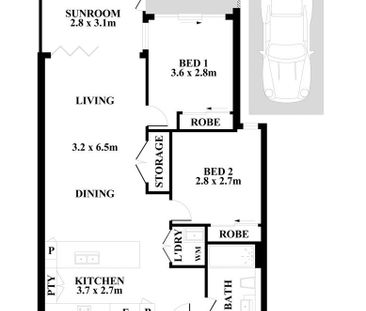 2 Beds 1 Baths 1 Garage Apartment Available - Photo 1