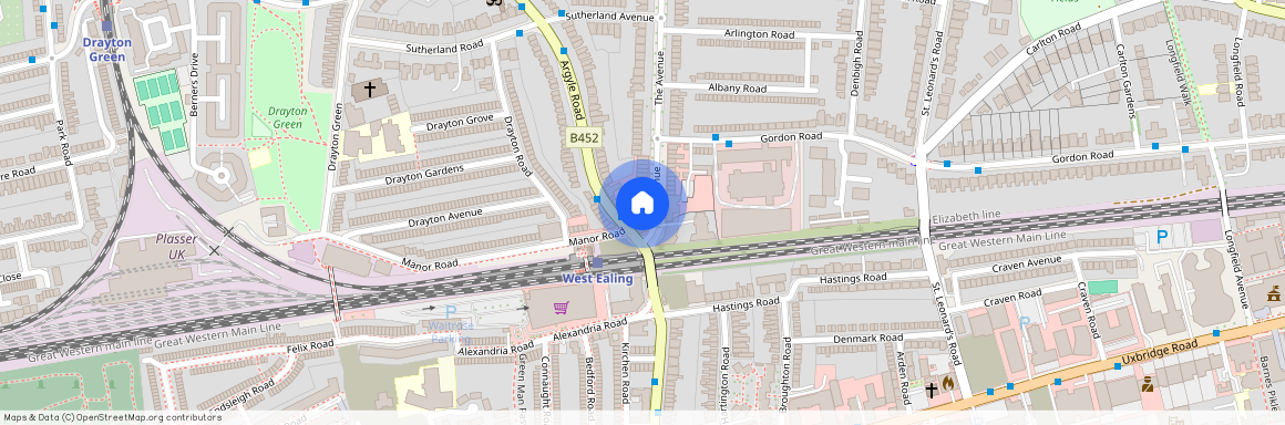 Castlehill Parade, The Avenue, West Ealing
