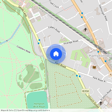 Park Road, Hampton Wick, KT1