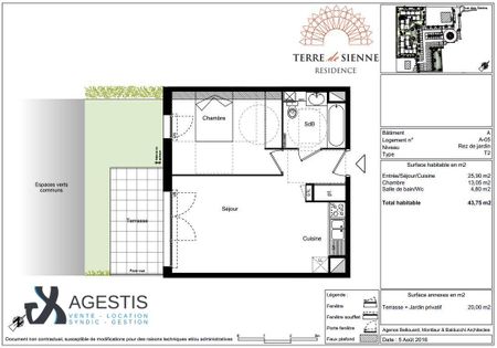 Location Appartement 2 pièces 43m² PLAISANCE DU TOUCH 31830 - Photo 3