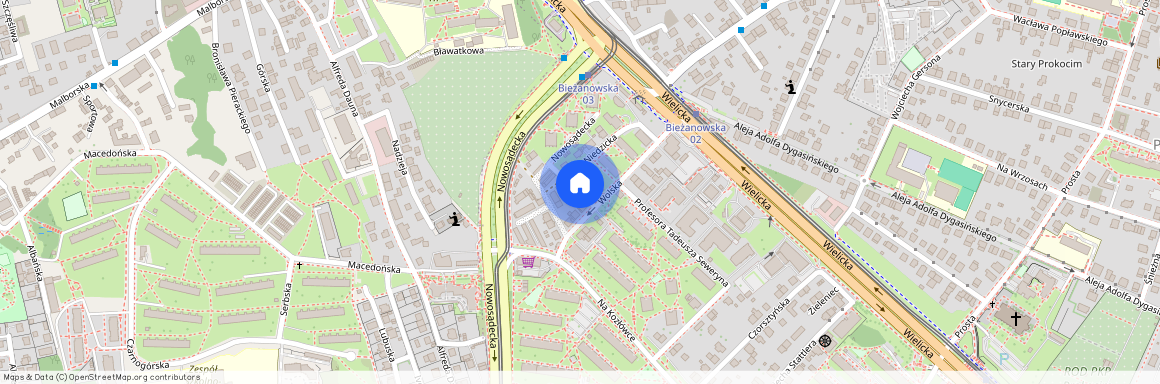 ul. Na Kozłówce, Kozłówka, Bieżanów-Prokocim, Kraków, małopolskie