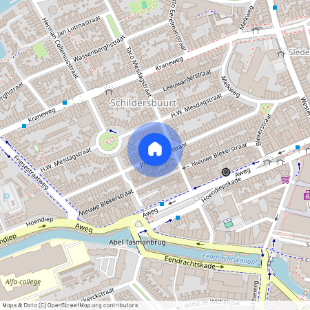 Schildersbuurt, 9718 GN, Jozef Israëlsstraat, Groningen