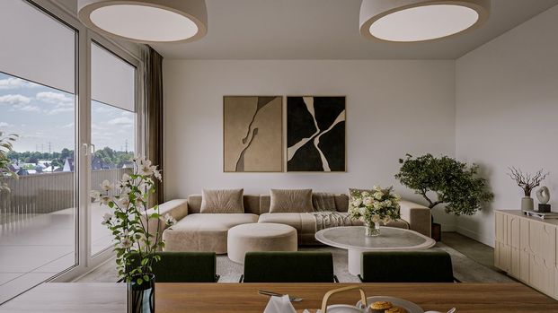 Erstbezug einer modernen Familienwohnung - Foto 1