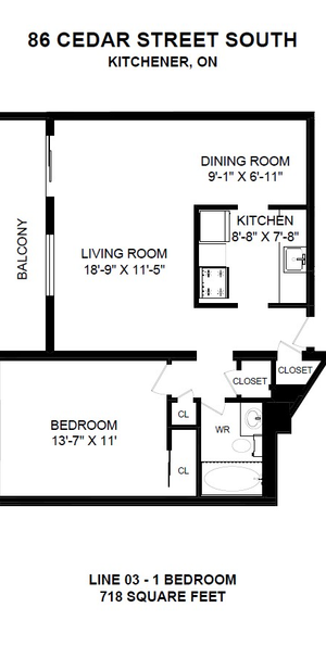 1 Bedroom - Photo 1