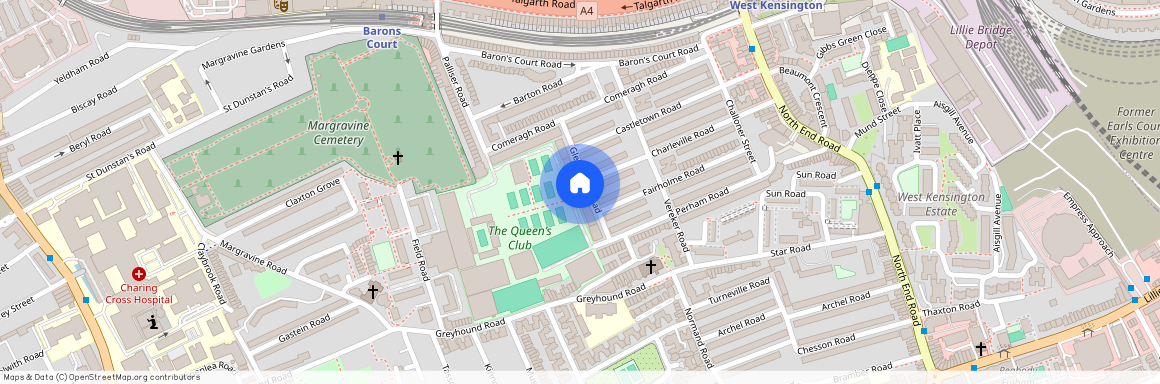 Gledstanes Road, W14