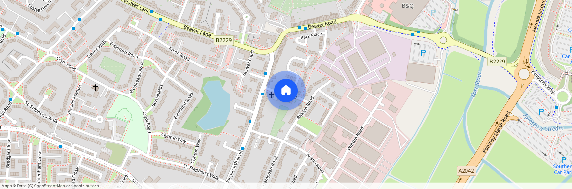 Cade Road, Ashford, Ashford, TN23