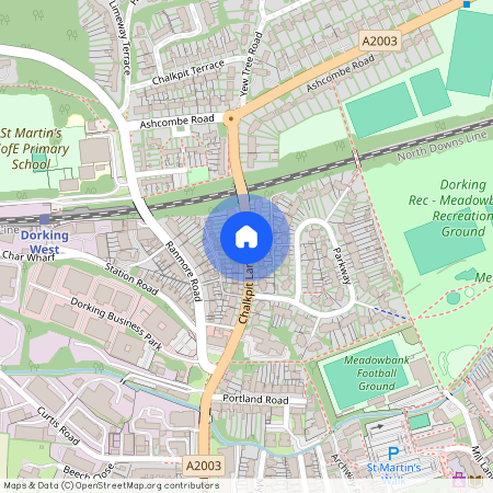 Chalk Pit Lane, Dorking