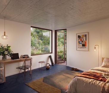 Erstbezug, moderne 2-Zimmer-Wohnung in Zürich mit Terasse - Foto 2