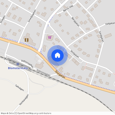 Blomstermåla, Kalmar, Mönsterås, Storgatan 87