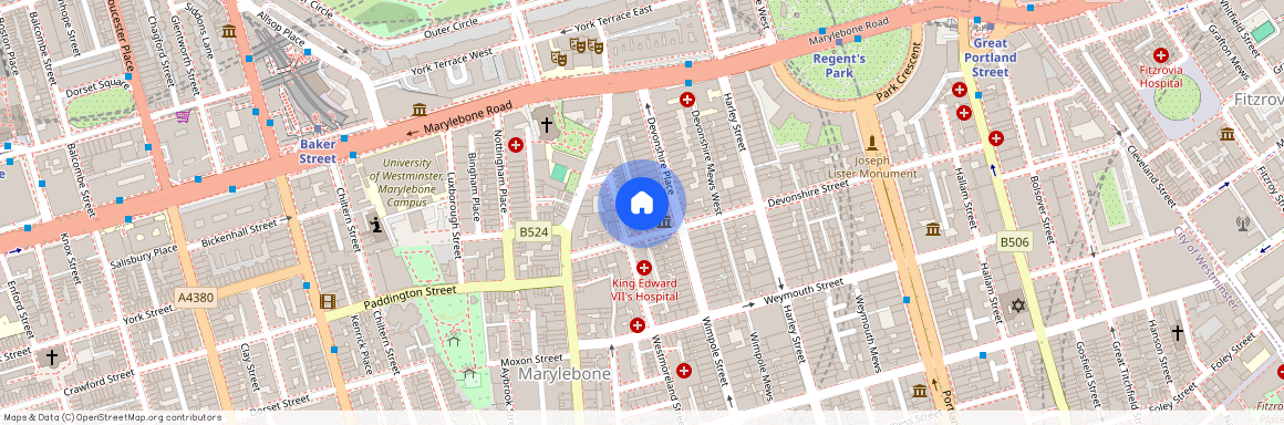 Devonshire Place, London, W1G 6JT