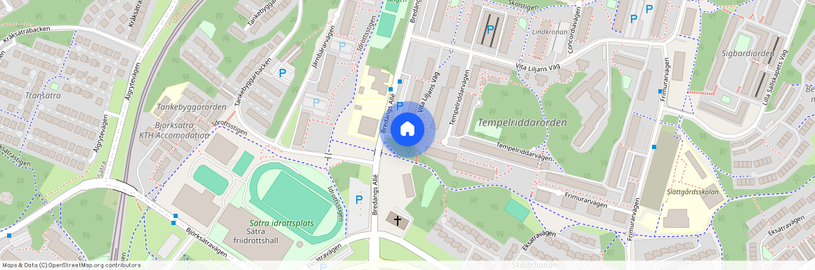 Bredäng, Stockholm, Vita Liljans Väg 87