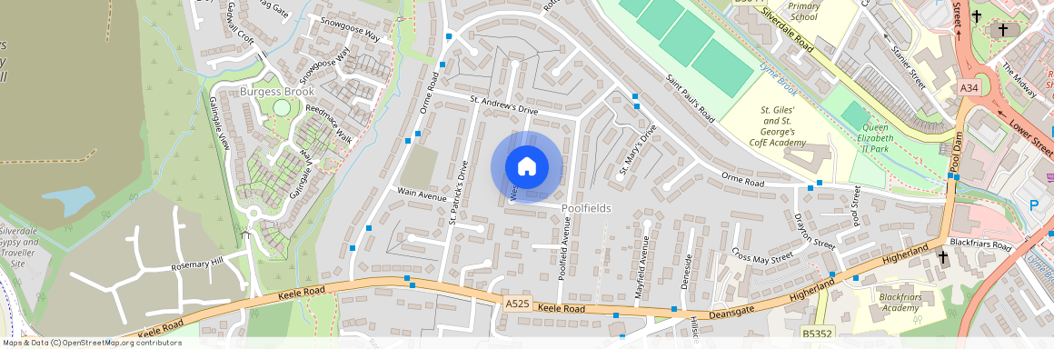 Wesley Place, Newcastle-under-Lyme, ST5