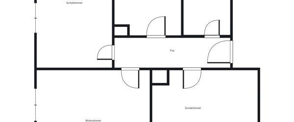 Geräumige 3-Zimmerwohnung mit Gartenanteil im Dreiländereck - Photo 1