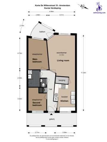 Korte de Wittenstraat | Westerpark | Ref 6389 | € 3.250 excl. bills | Available 1 January 2026 - Photo 5