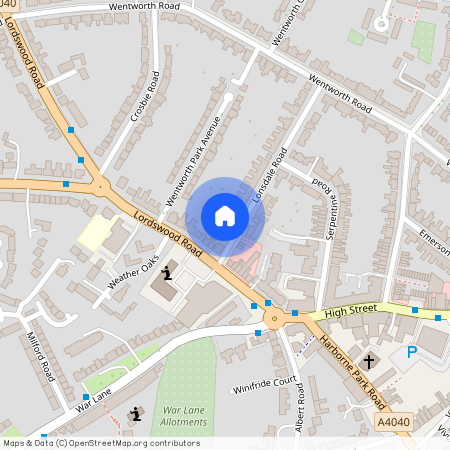 Lordswood Road, Harborne, Birmngham, B17 9RP, Birmngham 9Rp