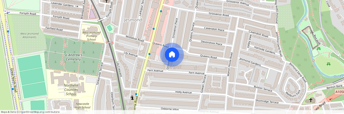 £160pppw - Grosvenor Place, Jesmond, NE2