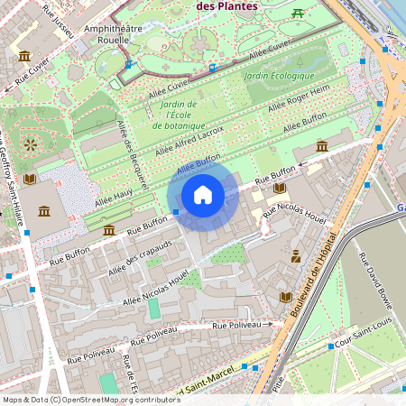 Rue Buffon, Francja, Paris