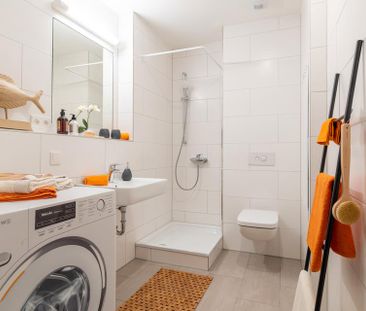 2-Zimmerwohnung mit Terrasse für Singles oder Paare im Ruby Tower - Photo 5