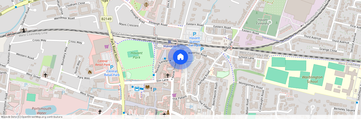 Central Havant, Nr Station