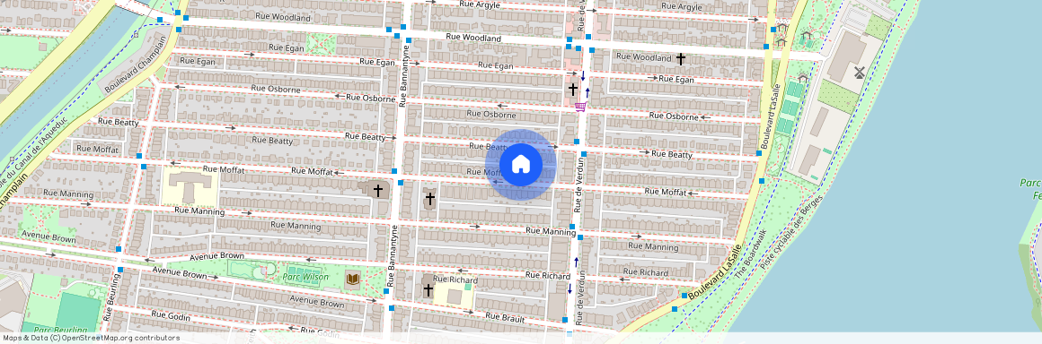 703 Rue Moffat, Verdun, Verdun, Ile de Montréal, H4H 1Y9