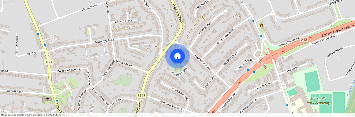 Portnoi Close, Romford, RM1