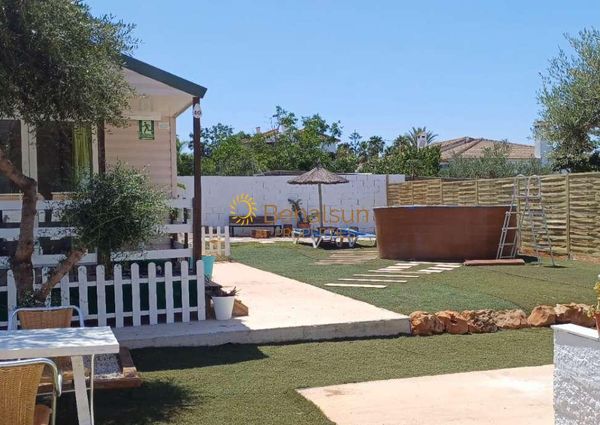 HALF SEASON. FOR RENT FROM 1.10.24-31 .5..25 FIBRE BUNGALOW IN PINARES DE SAN ANTON AREA (ALHAURIN)