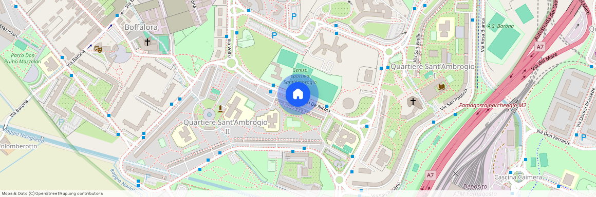 Via Enrico De Nicola, Włochy, Milan