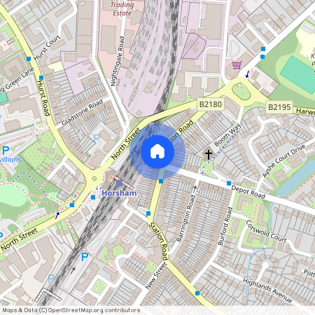 Flat 1, Gatland House, 47A Station Road, West Sussex, RH13 5EZ, Horsham